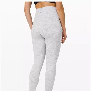 lululemon align 25” space nimbus battleship new!!